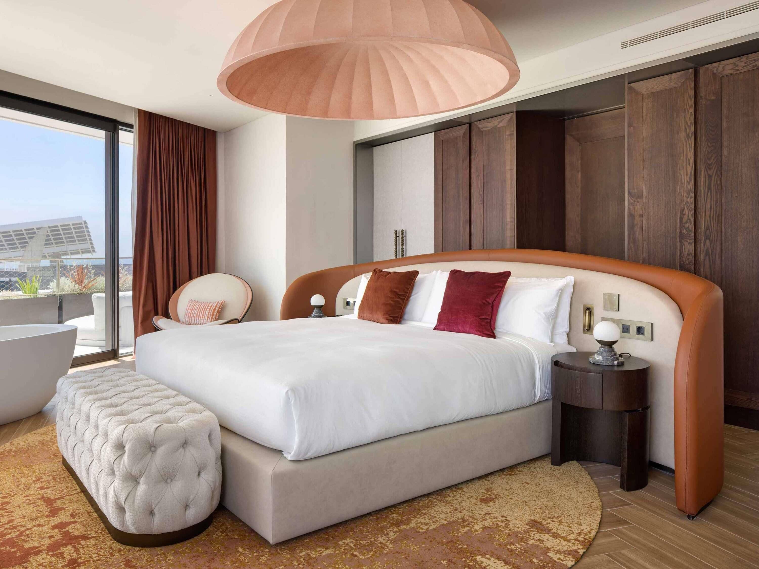 Suite, 1 Katil Raja (King) (Celestial) | Cadar kapas Mesir, peralatan tempat tidur premium, gebar bulu kapas 