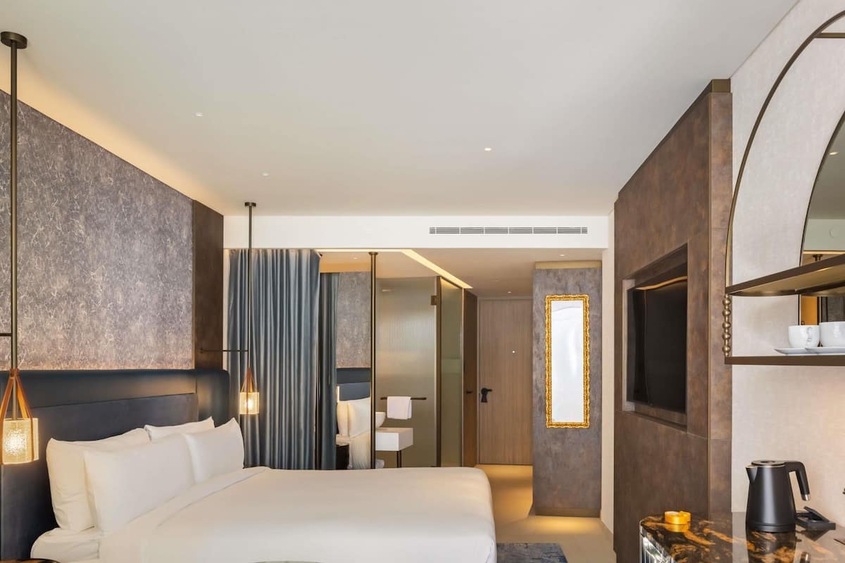 Chambre Double, accès piscine