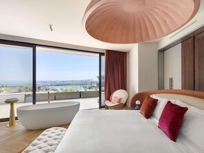 Suite, 1 King Bed (Celestial) | Bathroom | Free toiletries, hair dryer, bathrobes, slippers