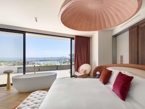 Suite, 1 King Bed (Celestial) | Bathroom | Free toiletries, hair dryer, bathrobes, slippers