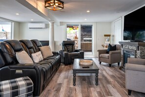 TV connectée, cheminée