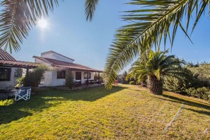 Terrace/patio - Athena: Scenic Villa near the Sea (Sani)