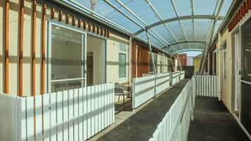 Enceinte de lâhĂ©bergement