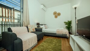 1 habitación, wifi gratis y ropa de cama