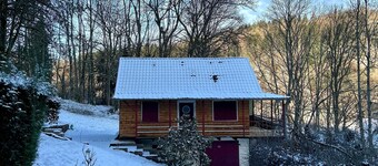 Chalet en Pleine Forêt- Les Cabanes de la Vallée