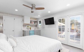 4 bedrooms, iron/ironing board, travel crib, WiFi