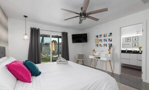 4 soverom, strykejern/-brett, reiseseng for barn og wi-fi