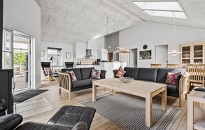 TV connectée, cheminée