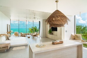 TV, stereo - Large luxury holiday rental in Turks and Caicos Islands (Long Bay Hills)
