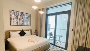Apartemen Deluks, pemandangan teluk