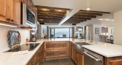 Ski in/Out 7th Floor Penthouse at Purg - Huge Deck w/ Mountain/Slope Views/AC