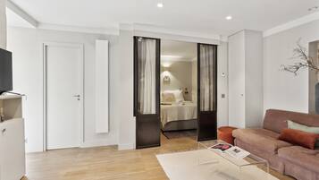 Smart-tv en een kantoor