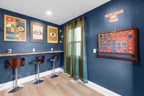 Interior - 10-Bedroom Escape with Fenced Yard and Games (Columbus)