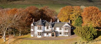 Exquisite Scottish baronial mansion in the foothills to the Scottish Cairngorms
