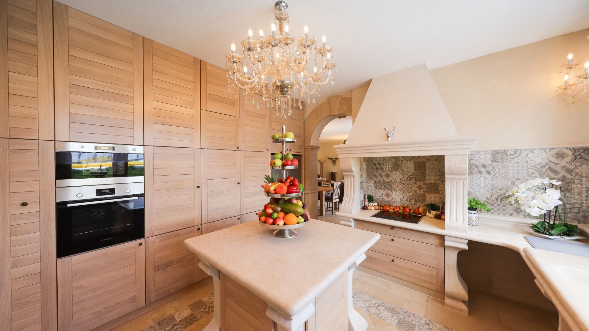 Refrigerador, microondas, horno y lavavajillas 