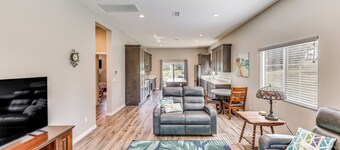 Peaceful Riverside Home w/ Patio, 7 Mi to Downtown