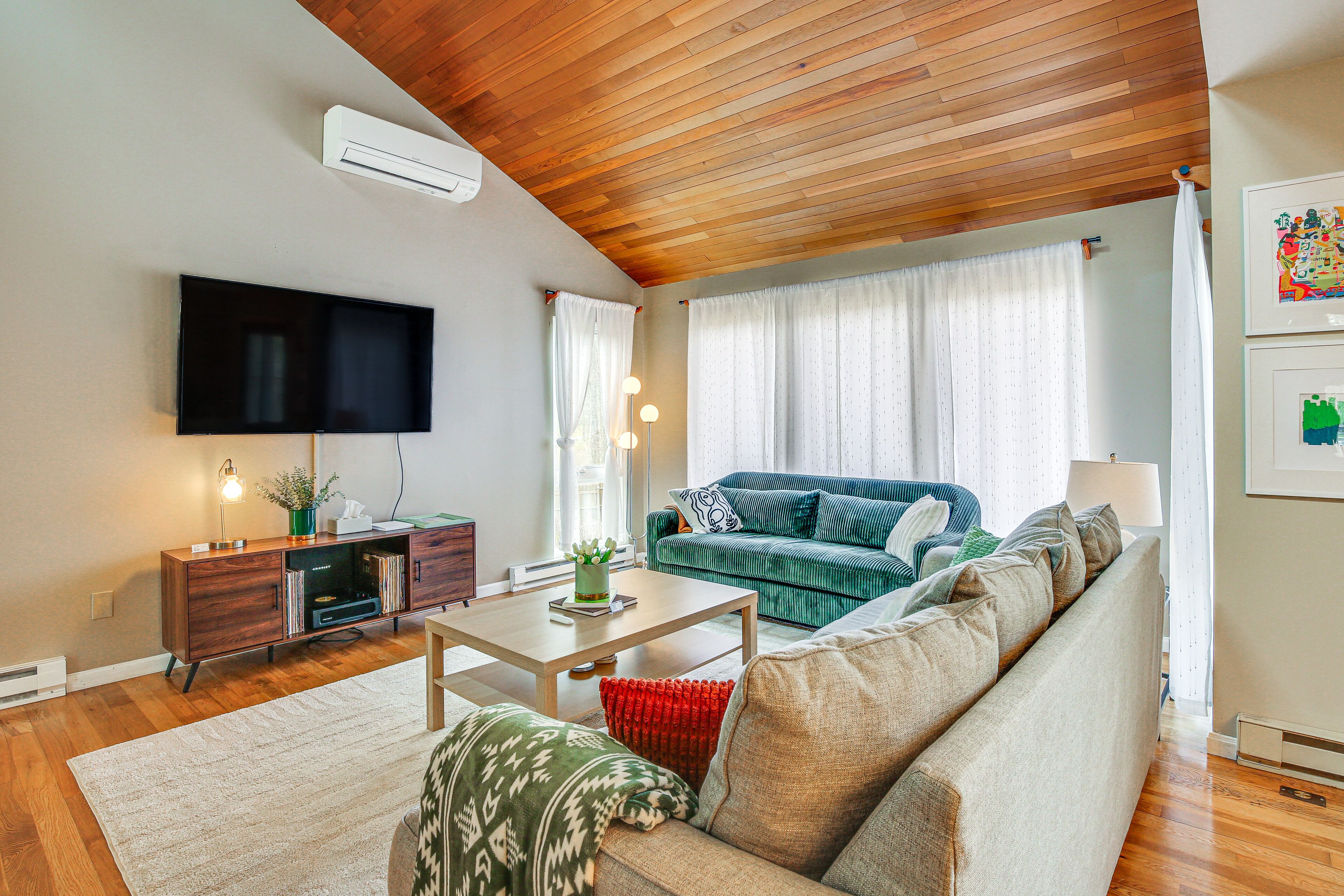 TV, video game console, books