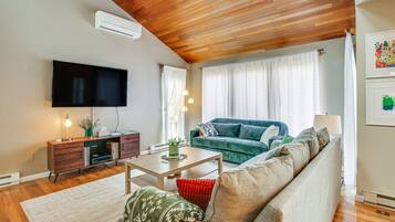 TV, video game console, books