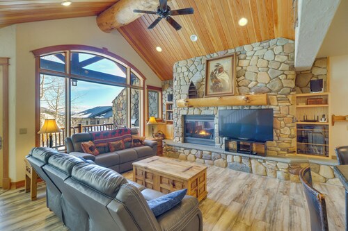 Spacious Whitefish Home w/ Sauna & Ski Resort View