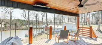 Modern Lake House Retreat w/ Deck on Pickwick Lake