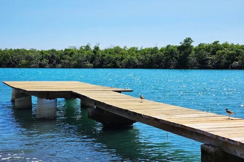 Oceanfront Hideaway - Private Dock & Sunset Views