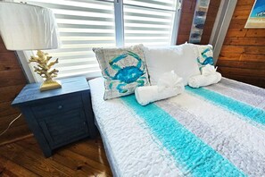 2 bedrooms, iron/ironing board, travel crib, free WiFi