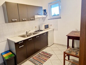 Apartment (Two bedroom Apartment) | Private kitchen | Fridge - Apartments Sunset (Porec)