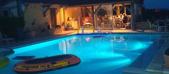 Gîte à la Campagne Avec Piscine