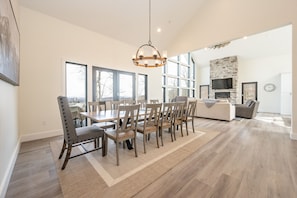 Dining - Deep Creek Luxury w/ Pool, Theater & Fireplace (McHenry)
