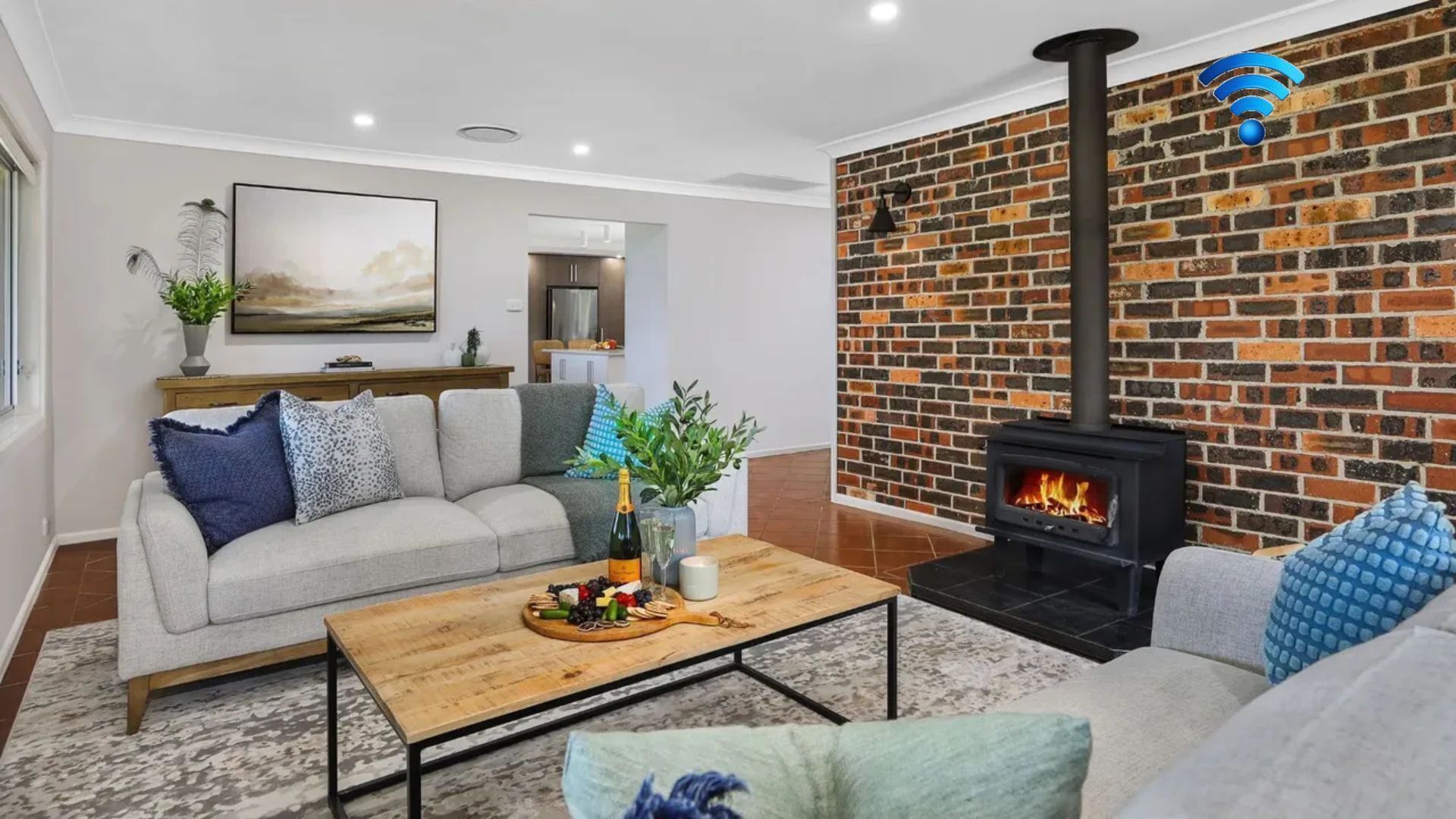 Living Room | Slow Combustion Heating