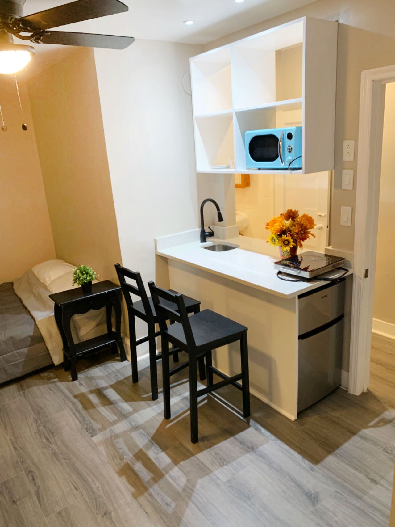 1 habitación, escritorio, wifi gratis y ropa de cama 