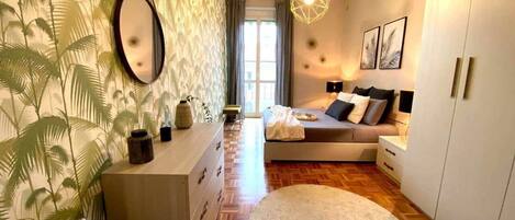 2 Schlafzimmer, Schreibtisch, Bügeleisen/Bügelbrett, kostenloses WLAN