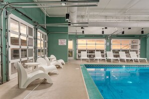 Piscine couverte, piscine chauffée
