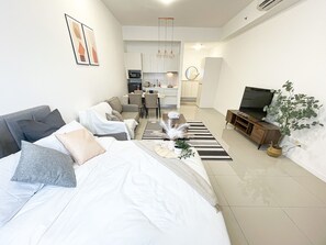 1 bedroom, WiFi, bed sheets