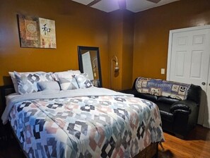 3 間睡房、熨斗/熨衫板、免費 Wi-Fi、床單