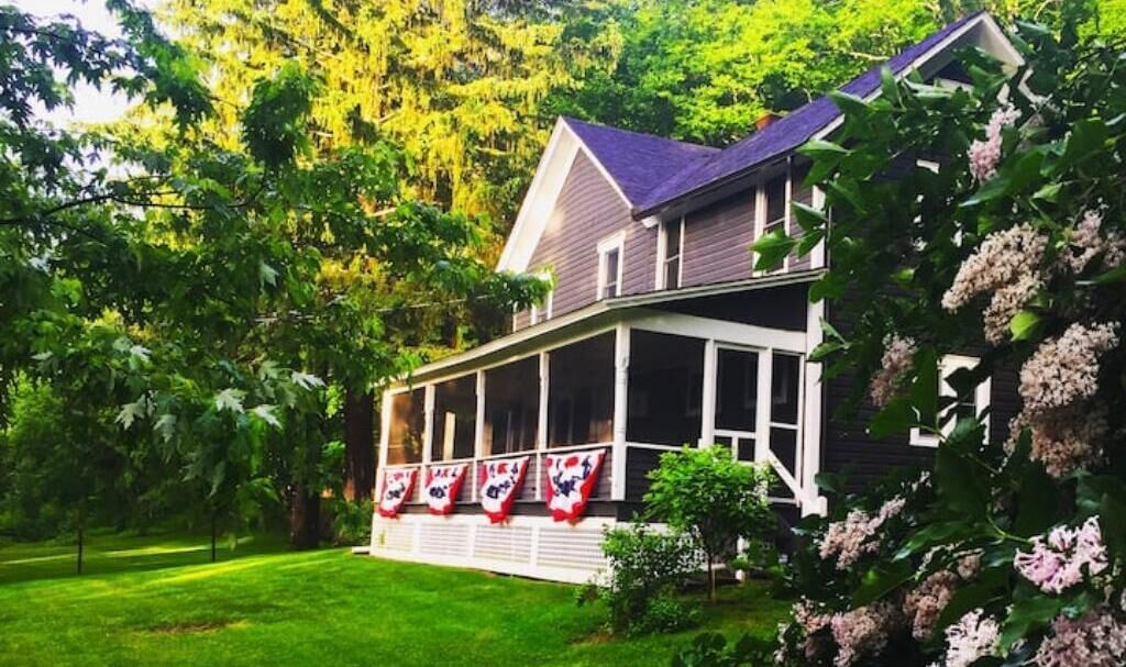 Idyllic, 1860s farmhouse on 16 wooded acres