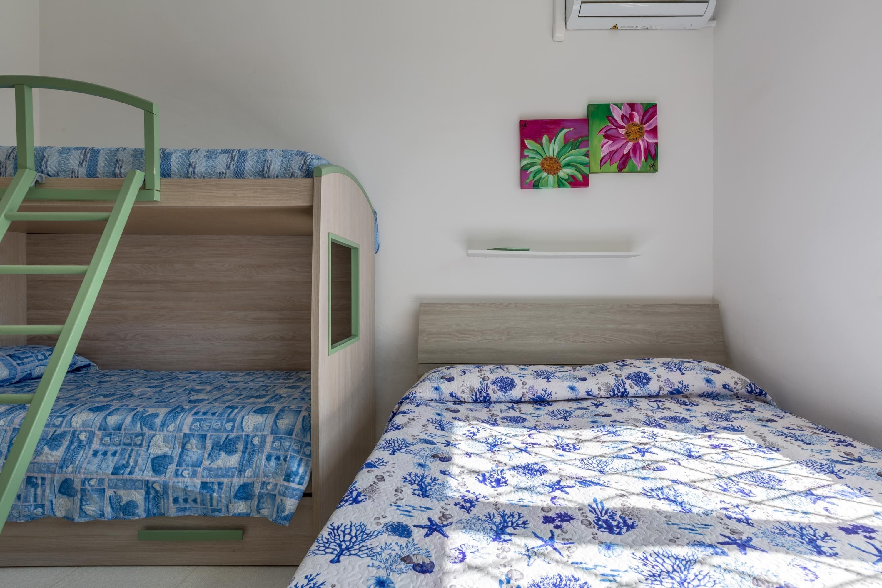 3 habitaciones, tabla de planchar con plancha y wifi 