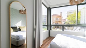 1 dormitori, planxa i posts de planxar, wifi gratuïta i roba de llit