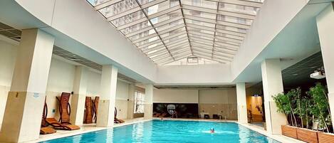 Apartment, 1 Schlafzimmer, barrierefrei, Balkon | Pool | Innenpool