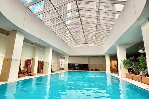 Apartment, 1 Schlafzimmer, barrierefrei, Balkon | Pool | Innenpool