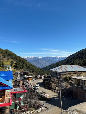 Deluxe Room, Hill View | View from room - Snow Mount View (Dalhousie)