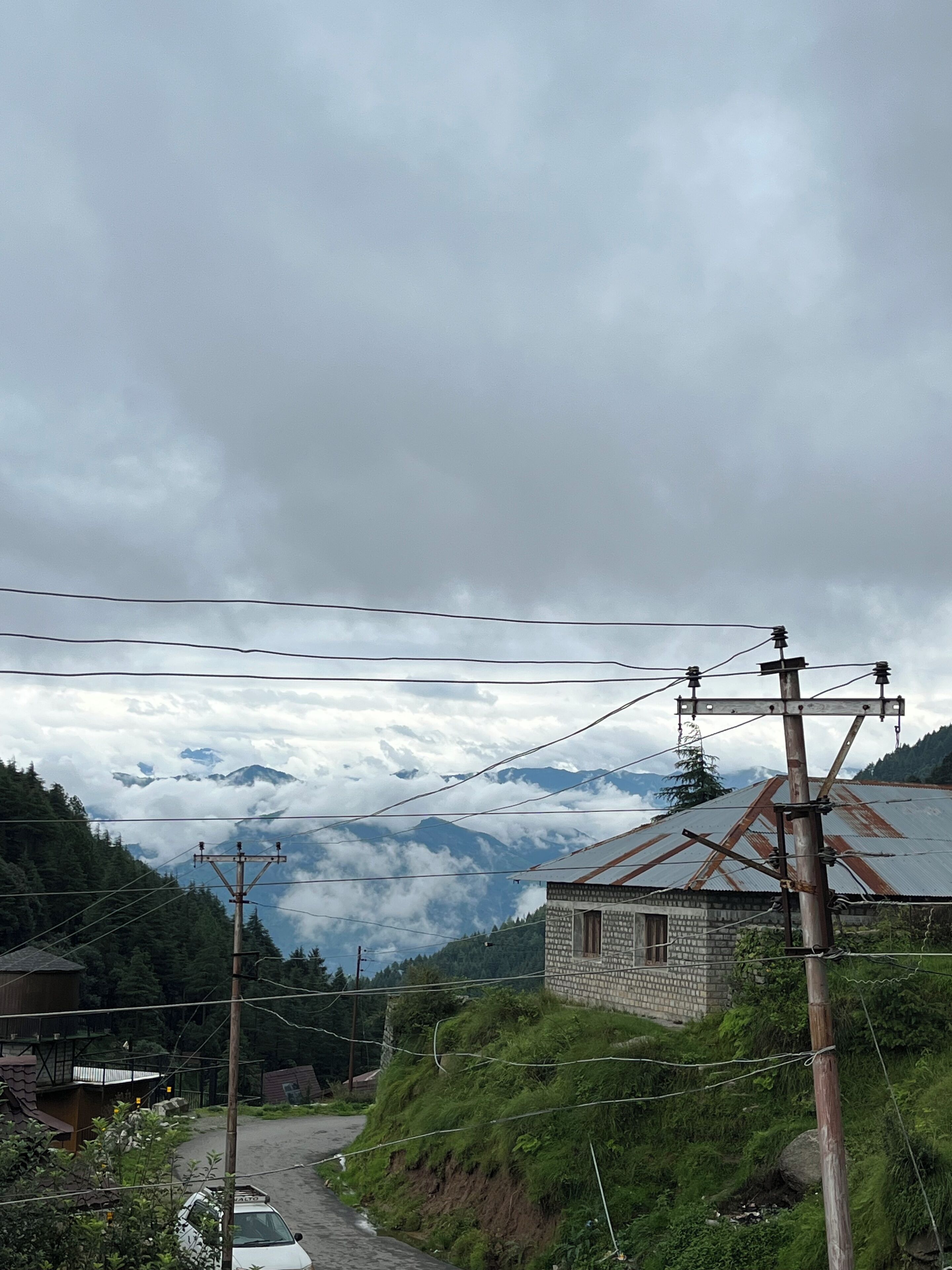 Vue depuis l’hébergement