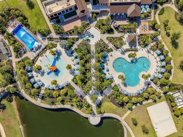 Una piscina climatizada