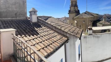 Vue depuis lâhĂ©bergement