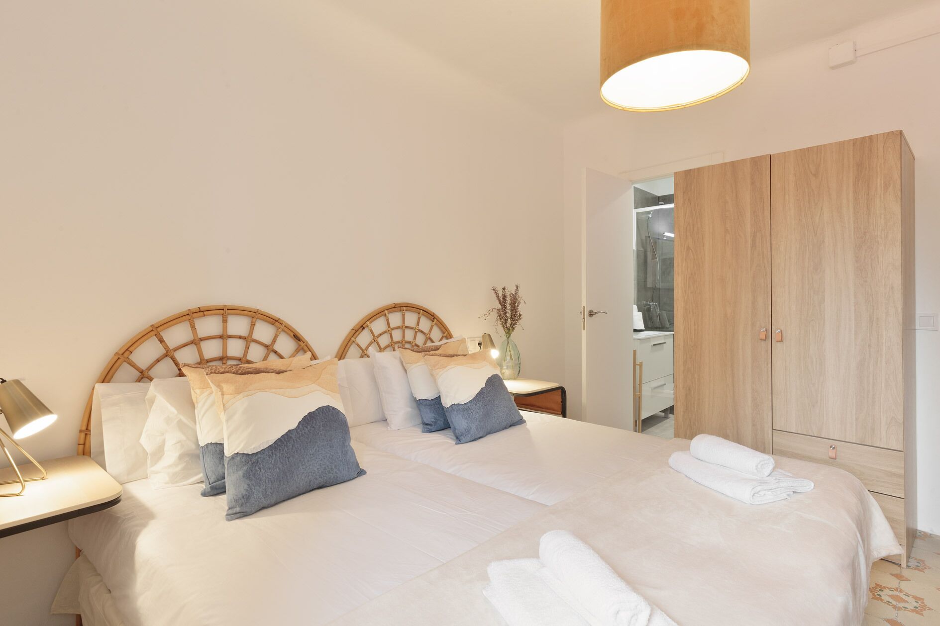 2 間睡房、熨斗/熨衫板、免費 Wi-Fi、床單