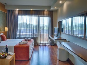 1 bedroom, in-room safe, desk, laptop workspace - Thessalikon Grand Hotel (Karditsa)