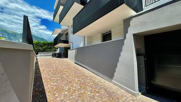 Fassade der Unterkunft