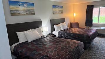 Standard Double Room | Blackout drapes, iron/ironing board, free WiFi, bed sheets