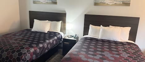 Standard Double Room | Blackout curtains, iron/ironing board, free WiFi, bed sheets