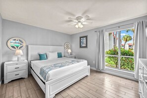 2 bedrooms, desk, iron/ironing board, WiFi